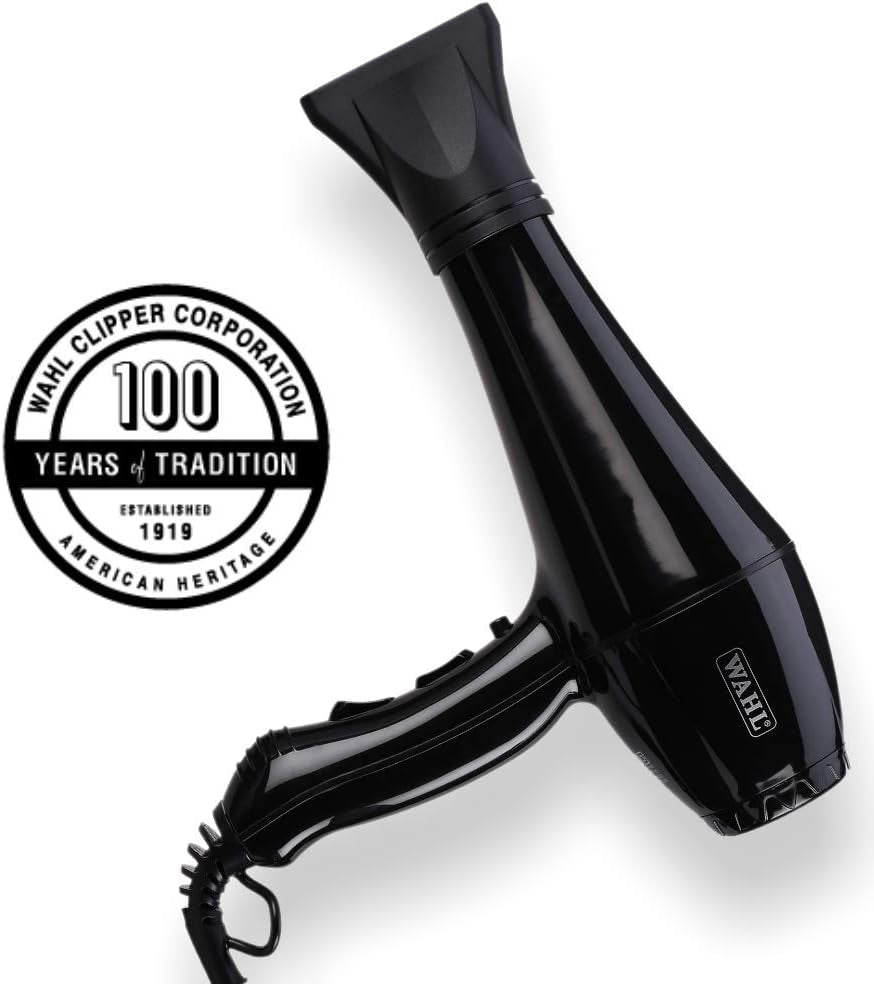 Wahl Super Dry Professional Hair Dryer: Ultimate Styling Power in Black