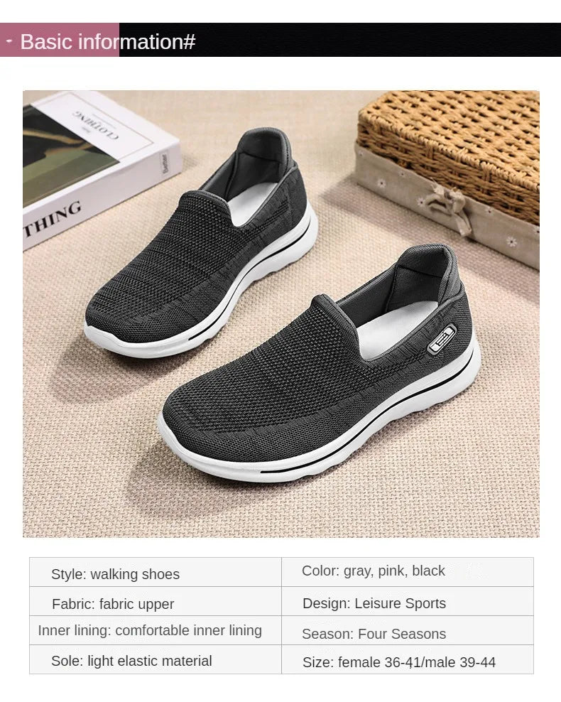 Breathable Women Sneakers Lightweight Female Tennis Shoes Non-Slip Men Sneakers Outdoor Soft Vulcanized Shoes Casual Summer 2023