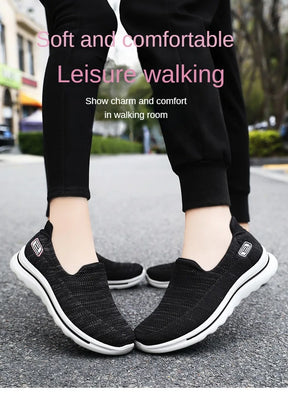 Breathable Women Sneakers Lightweight Female Tennis Shoes Non-Slip Men Sneakers Outdoor Soft Vulcanized Shoes Casual Summer 2023