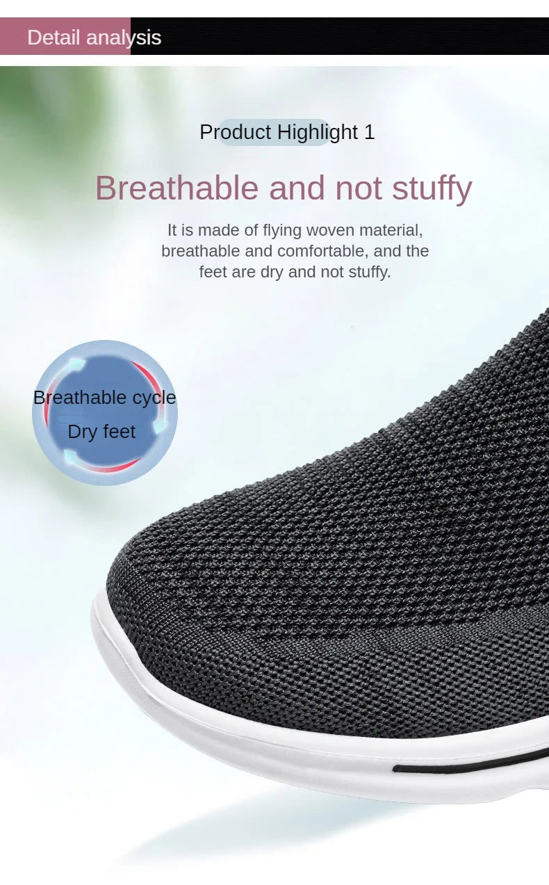 Breathable Women Sneakers Lightweight Female Tennis Shoes Non-Slip Men Sneakers Outdoor Soft Vulcanized Shoes Casual Summer 2023