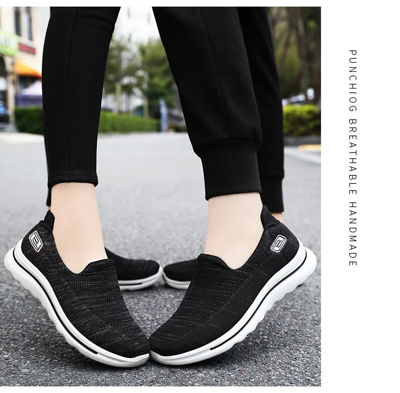 Breathable Women Sneakers Lightweight Female Tennis Shoes Non-Slip Men Sneakers Outdoor Soft Vulcanized Shoes Casual Summer 2023