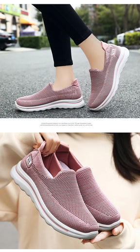 Breathable Women Sneakers Lightweight Female Tennis Shoes Non-Slip Men Sneakers Outdoor Soft Vulcanized Shoes Casual Summer 2023