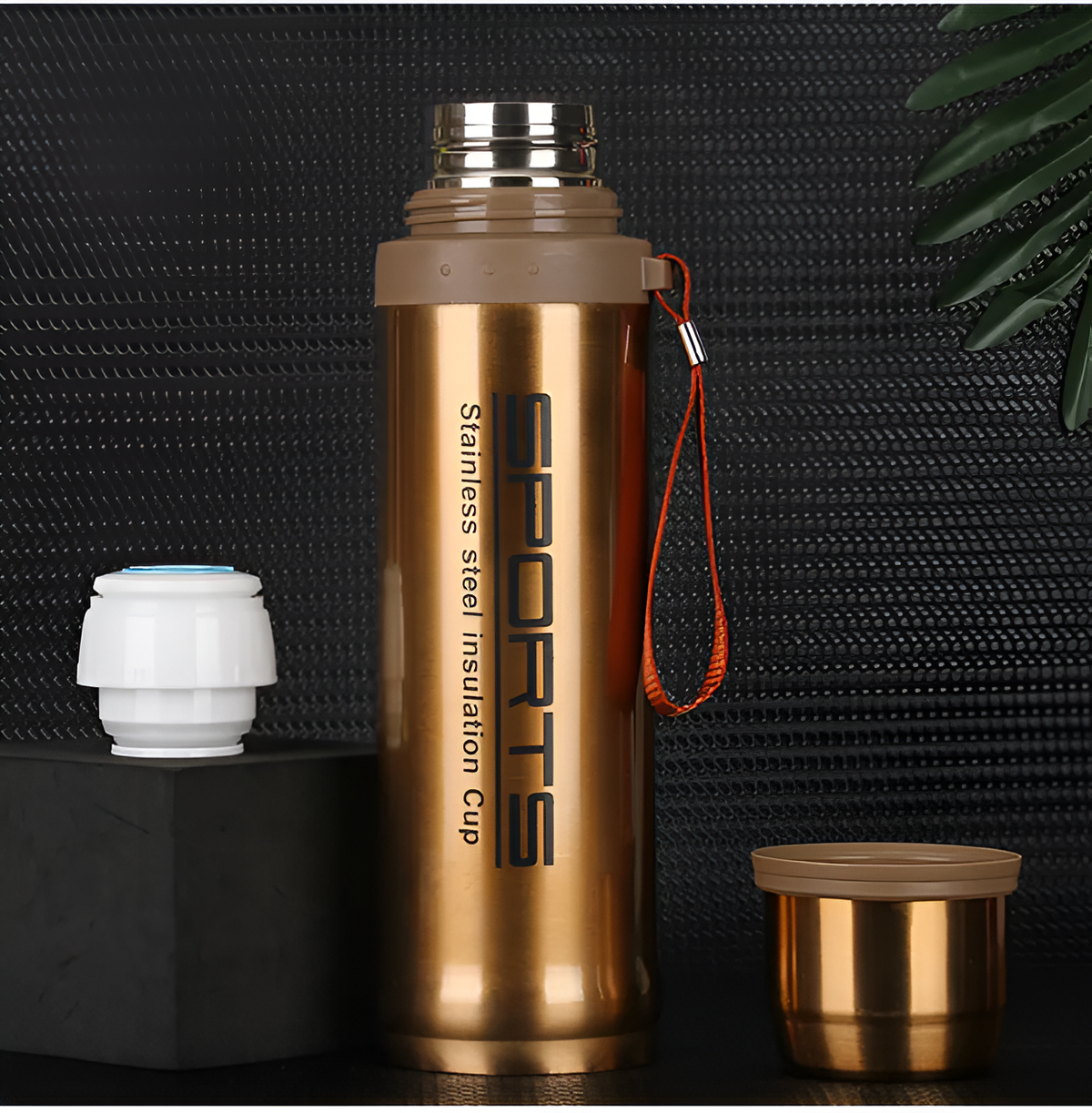 Stainless Steel Thermos Bottle Sports for gym boys