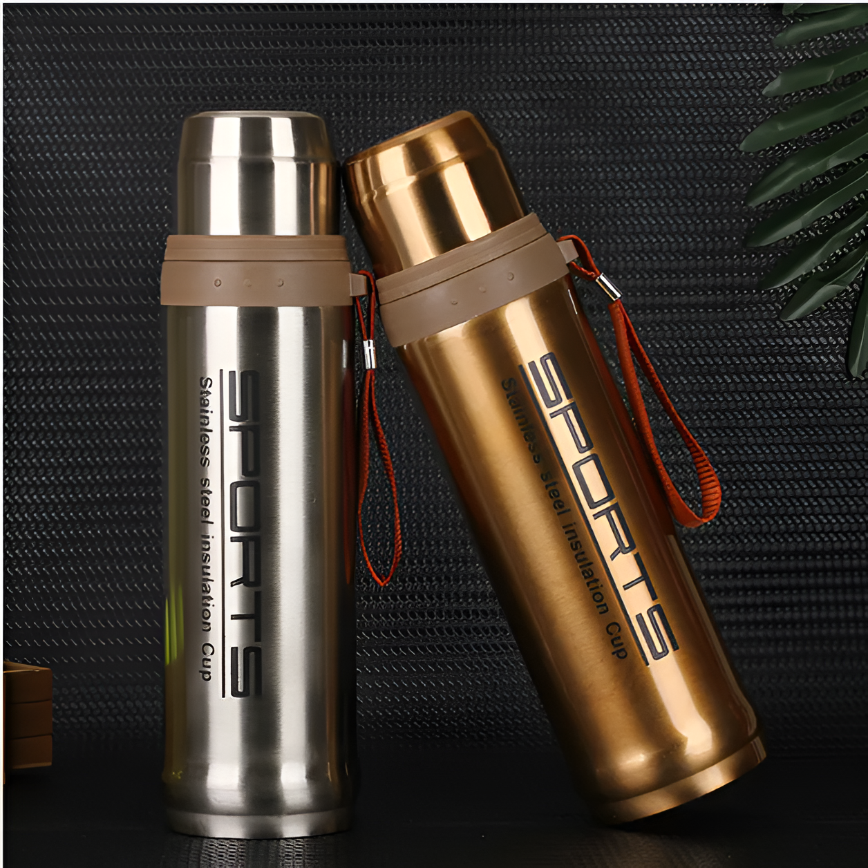 Stainless Steel Thermos Bottle Sports for gym boys